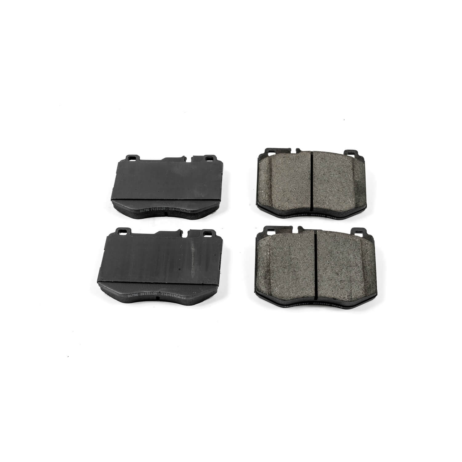 Power Stop 16-1796 Z16 Evolution Ceramic Clean Ride Scorched Brake Pads (Front) for 2015-2017 Mercedes-Benz C300 4Matic, Base product image