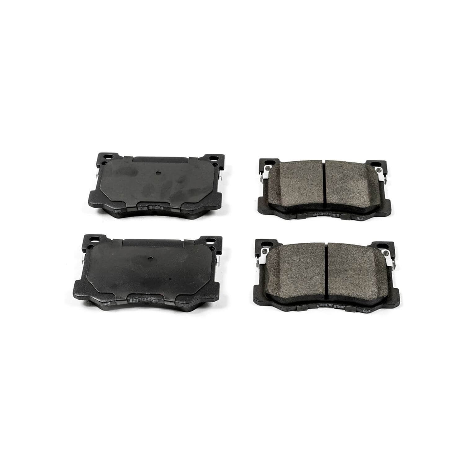 Power Stop 16-1799 Z16 Evolution Ceramic Clean Ride Scorched Brake Pads (Front) for 2017 Genesis G80 3.8, 5.0 product image
