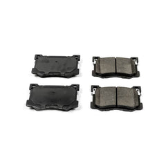 Power Stop 16-1799 Z16 Evolution Ceramic Clean Ride Scorched Brake Pads (Front) for 2017 Genesis G80 3.8, 5.0 product image