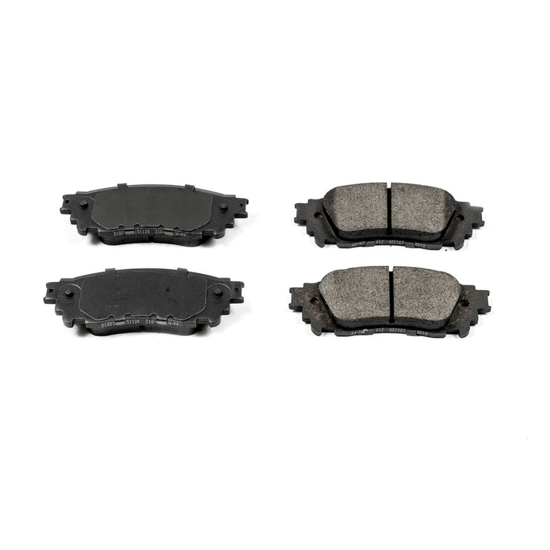 Power Stop 16-1805 Z16 Evolution Ceramic Clean Ride Scorched Brake Pads (Rear) for 2015-2017 Lexus NX200T Base, F Sport product image