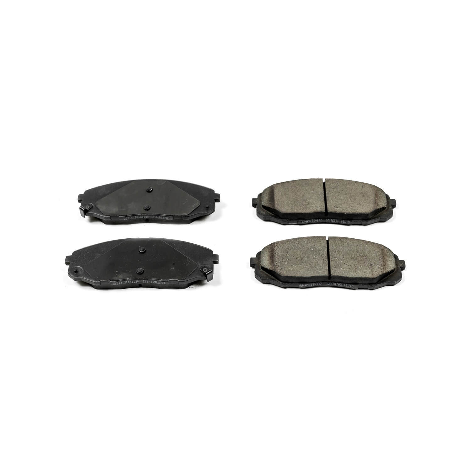 Power Stop 16-1814 Z16 Evolution Ceramic Clean Ride Scorched Brake Pads (Front) for 2015 Kia Sedona EX, L, Limited, LX, Sx, Sxl product image
