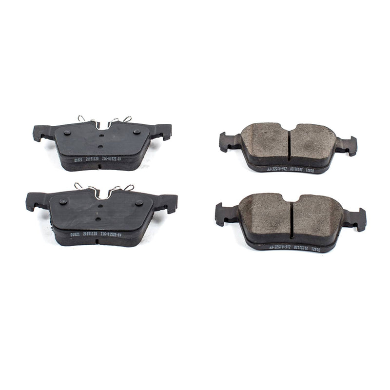 Power Stop 16-1821 Z16 Evolution Ceramic Clean Ride Scorched Brake Pads (Rear) for 2018 Jaguar E-Pace Base, First Edition, R-Dynamic Hse, R-Dynamic S, R-Dynamic SE, S, SE product image