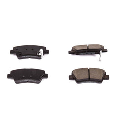 Power Stop 16-1848 Z16 Evolution Ceramic Clean Ride Scorched Brake Pads (Rear) for 2016 Hyundai Tucson Eco, Limited, SE, Sport product image