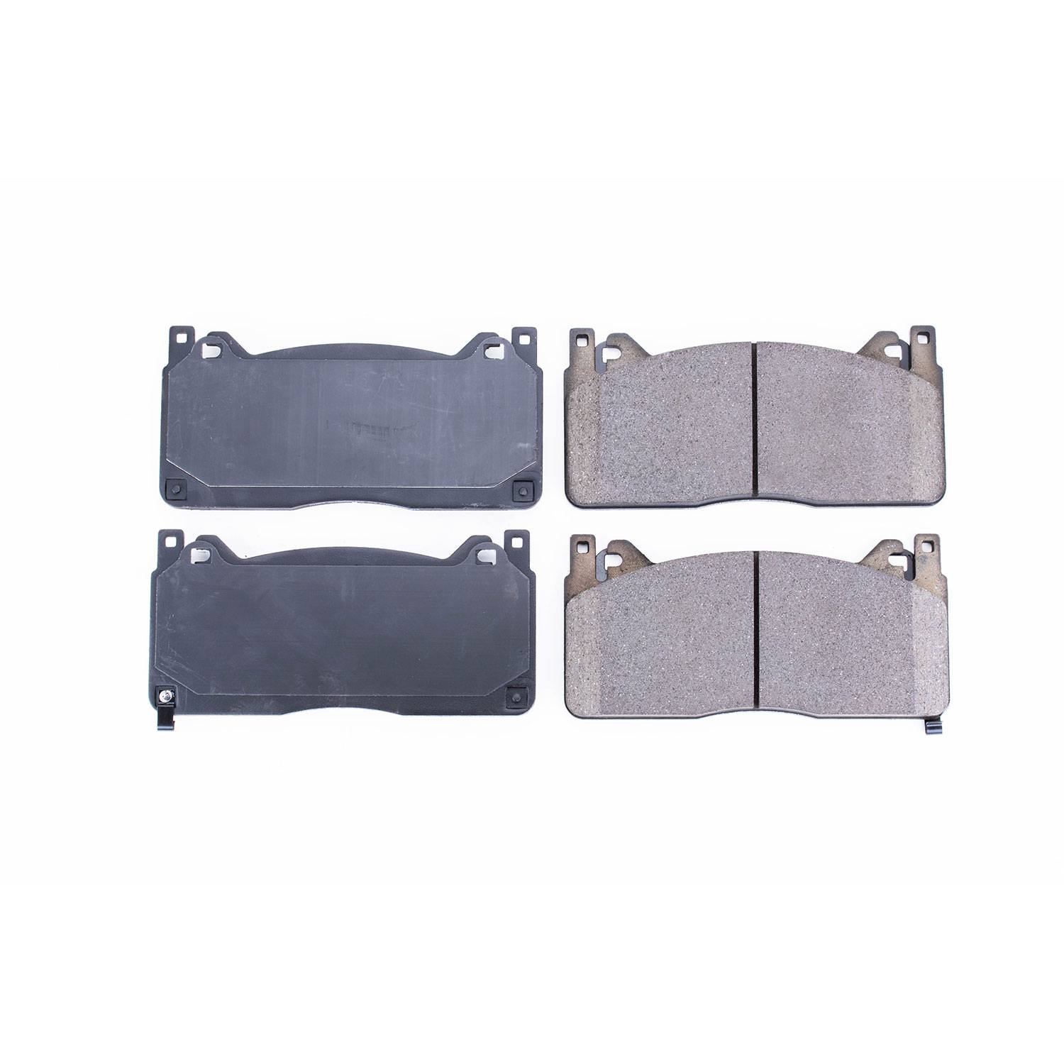Power Stop 16-1853 Z16 Evolution Ceramic Clean Ride Scorched Front Brake Pads for 2016-2020 Ford Mustang Shelby GT350, Shelby GT350R product image