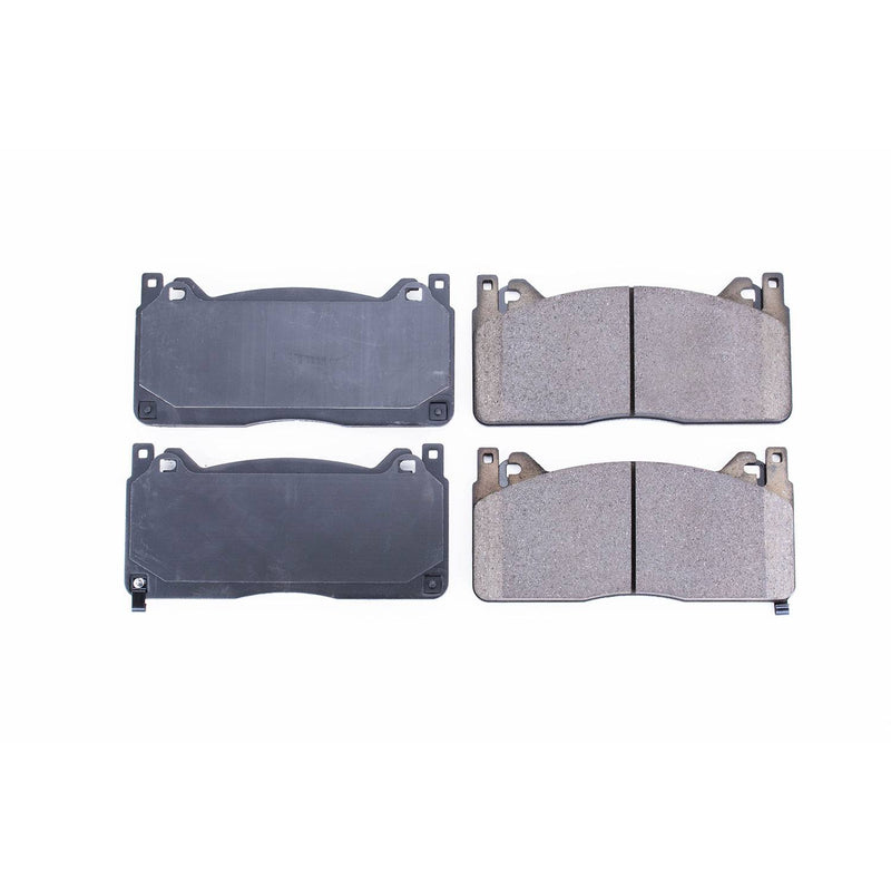 Power Stop 16-1853 Z16 Evolution Ceramic Clean Ride Scorched Front Brake Pads for 2016-2020 Ford Mustang Shelby GT350, Shelby GT350R product image