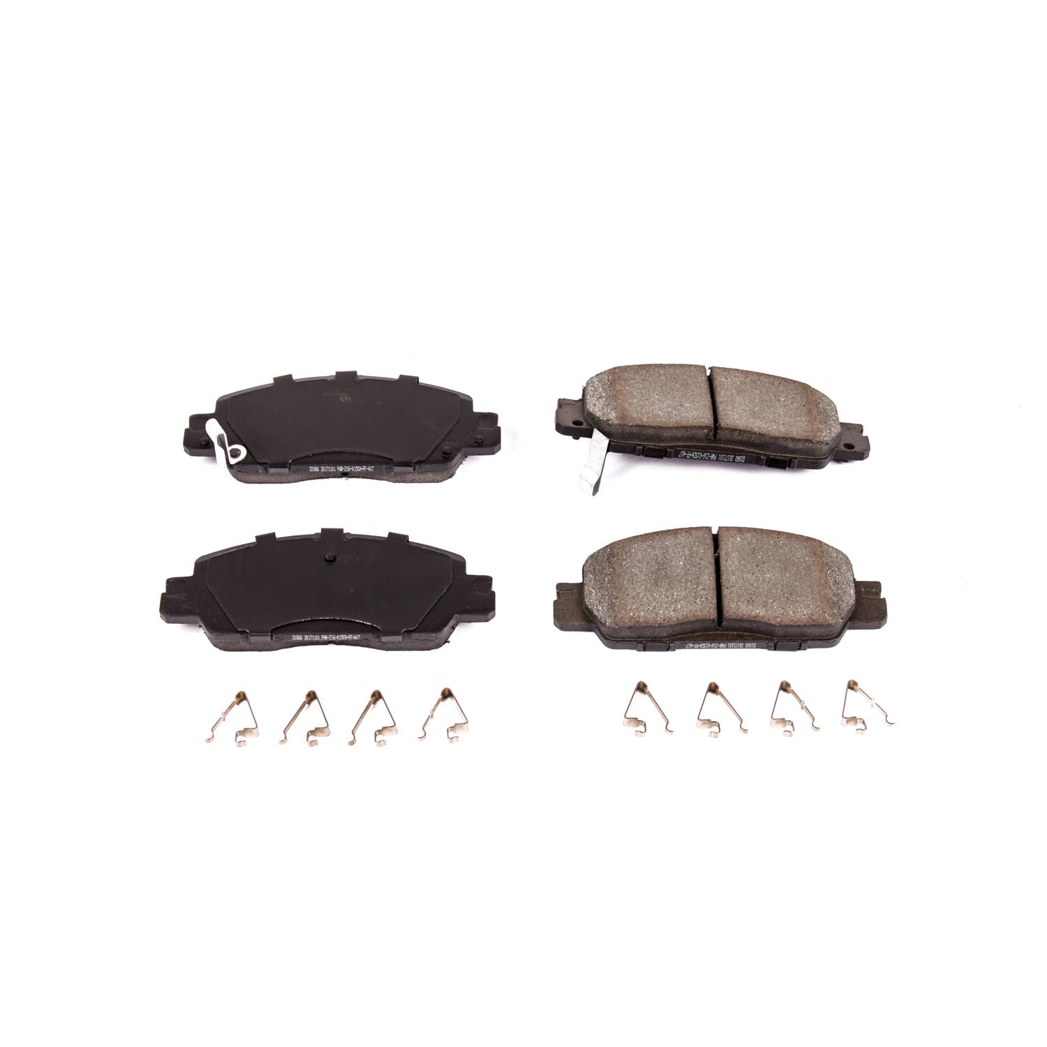Power Stop 16-1860 Z16 Evolution Ceramic Clean Ride Scorched Front Brake Pads for 2016-2017 Honda Accord LX-S product image