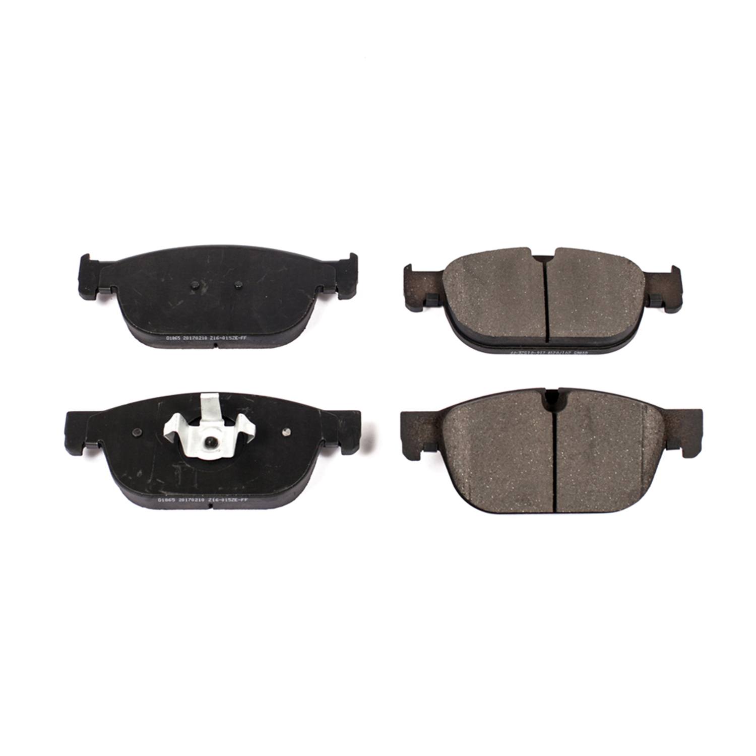Power Stop 16-1865 Z16 Evolution Ceramic Clean Ride Scorched Front Brake Pads for 2021 Polestar Polestar 2 Launch Edition product image