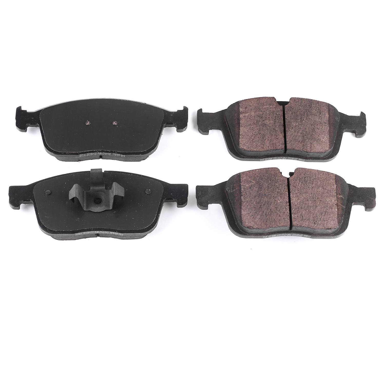 Power Stop 16-1866 Z16 Evolution Ceramic Clean Ride Scorched Front Brake Pads for 2016 Volvo XC60 T5, T5 Platinum, T5 Premier, T6, T6 Platinum, T6 Premier, T6 R-Design, T6 R-Design Platinum product image