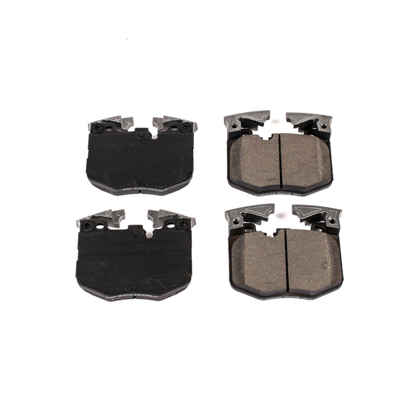 Power Stop 16-1867 Z16 Evolution Ceramic Clean Ride Scorched Front Brake Pads for 2022 BMW 230I Base product image