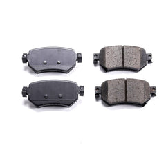 Power Stop 16-1874 Z16 Evolution Ceramic Clean Ride Scorched Rear Brake Pads for 2016-2017 Mazda 6 Grand Touring, Sport, Touring product image