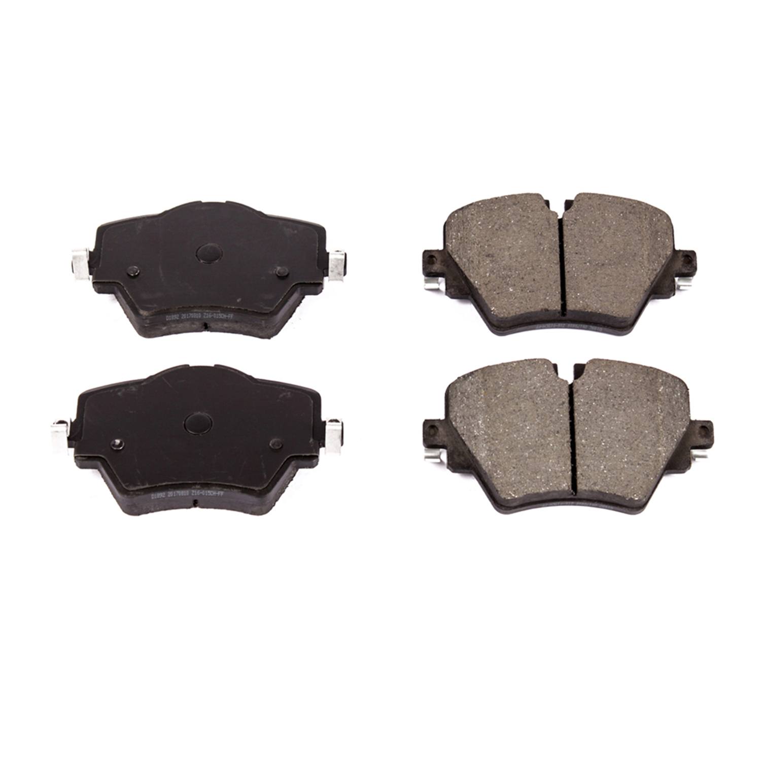 Power Stop 16-1892 Z16 Evolution Ceramic Clean Ride Scorched Front Brake Pads for 2022 BMW 228I Gran Coupe Base product image