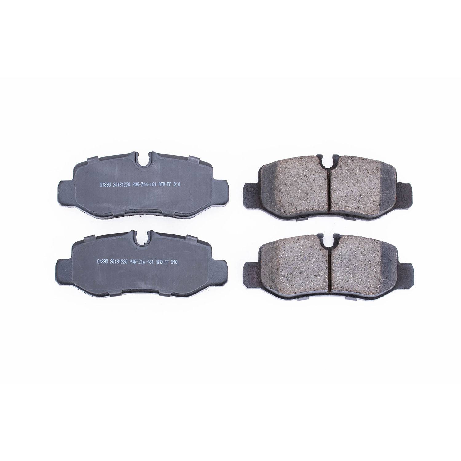 Power Stop 16-1893 Z16 Evolution Ceramic Rear Brake Pads for 2016-2023 Mercedes-Benz Metris Base product image