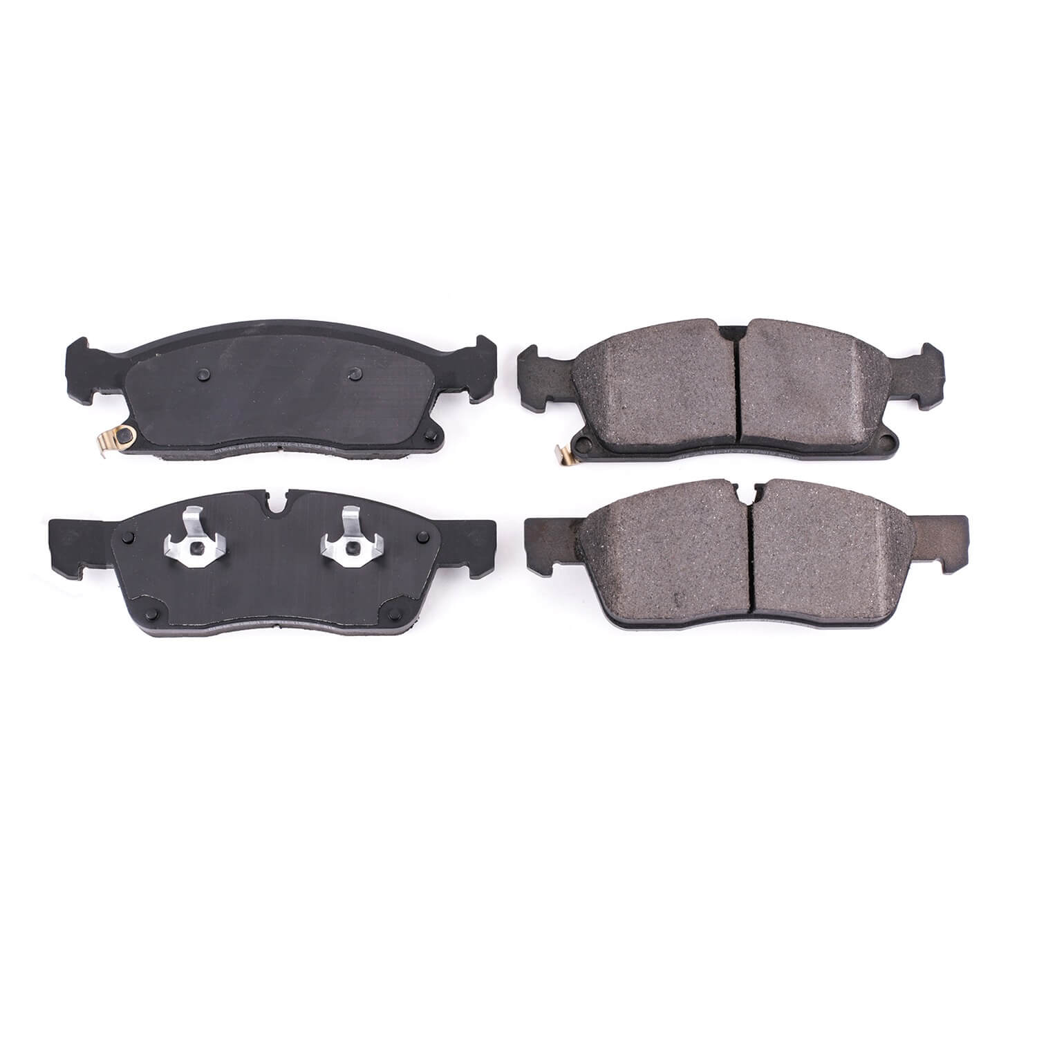 Power Stop 16-1904A Z16 Evolution Ceramic Clean Ride Scorched Front Brake Pads for 2017 Jeep Grand Cherokee Laredo, Limited, Overland, Trailhawk product image