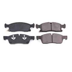 Power Stop 16-1904A Z16 Evolution Ceramic Clean Ride Scorched Front Brake Pads for 2017 Jeep Grand Cherokee Laredo, Limited, Overland, Trailhawk product image