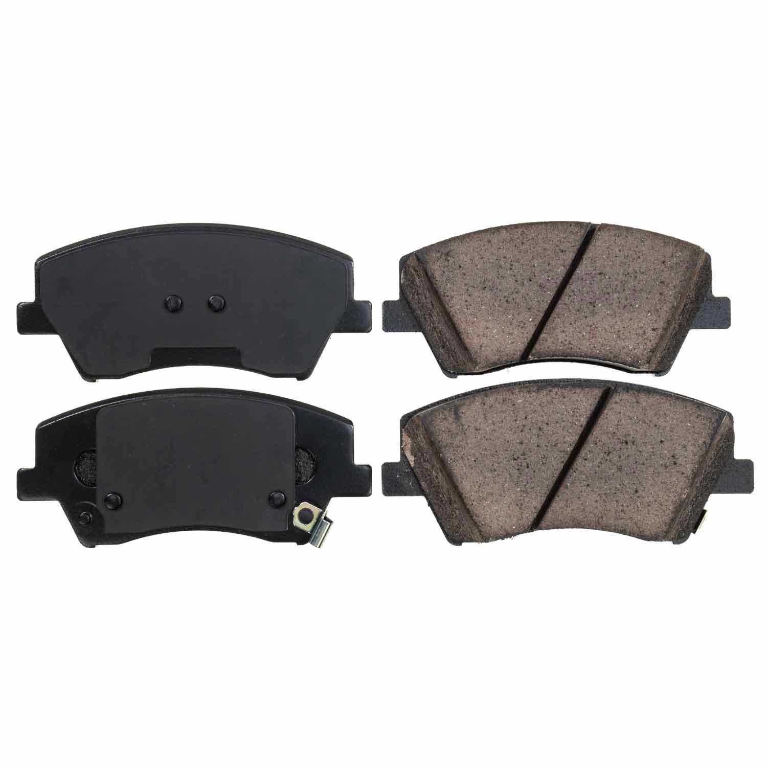 Power Stop 16-1912 Z16 Evolution Ceramic Clean Ride Scorched Front Brake Pads for 2017 Hyundai Elantra Eco, Limited, SE, Value Edition product image