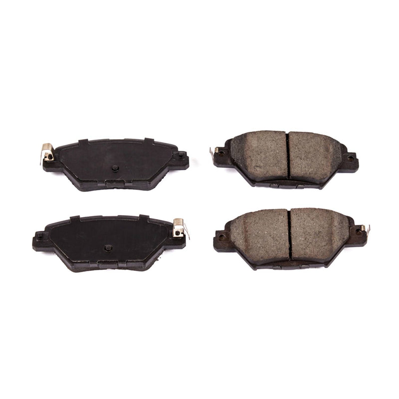 Power Stop 16-1934 Z16 Evolution Ceramic Clean Ride Scorched Rear Brake Pads for 2016-2020 Mazda CX-9 Grand Touring, Signature, Sport, Touring product image