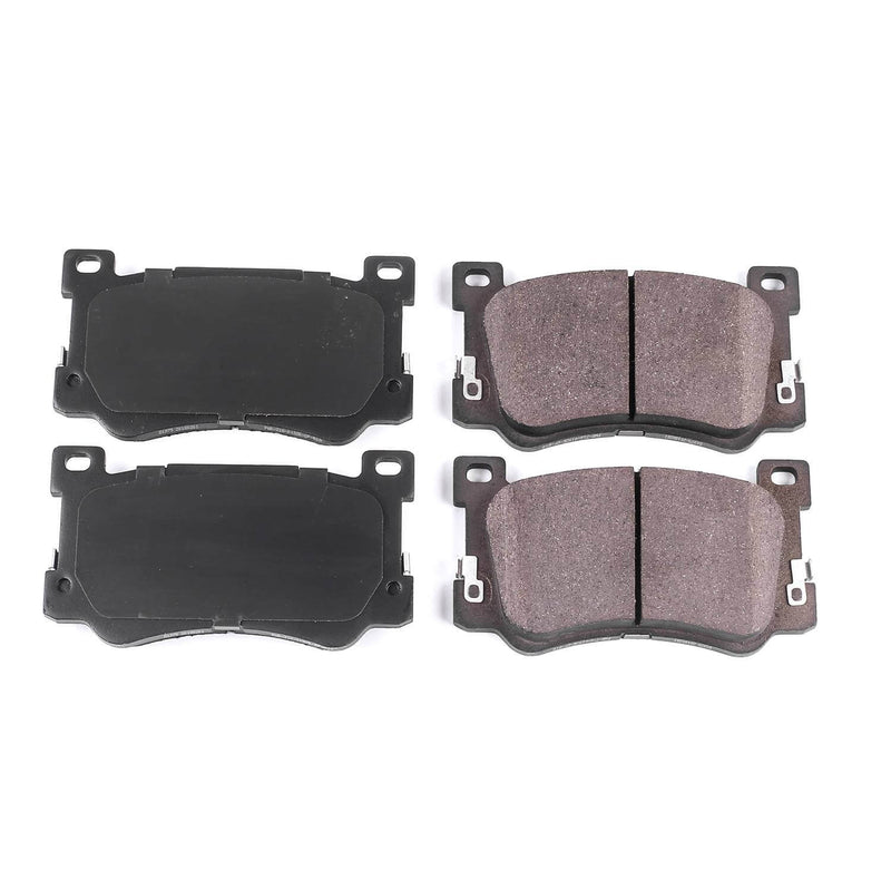 Power Stop 16-1975 Z16 Evolution Ceramic Clean Ride Scorched Front Brake Pads for 2017-2022 Genesis G90 Premium, Ultimate product image