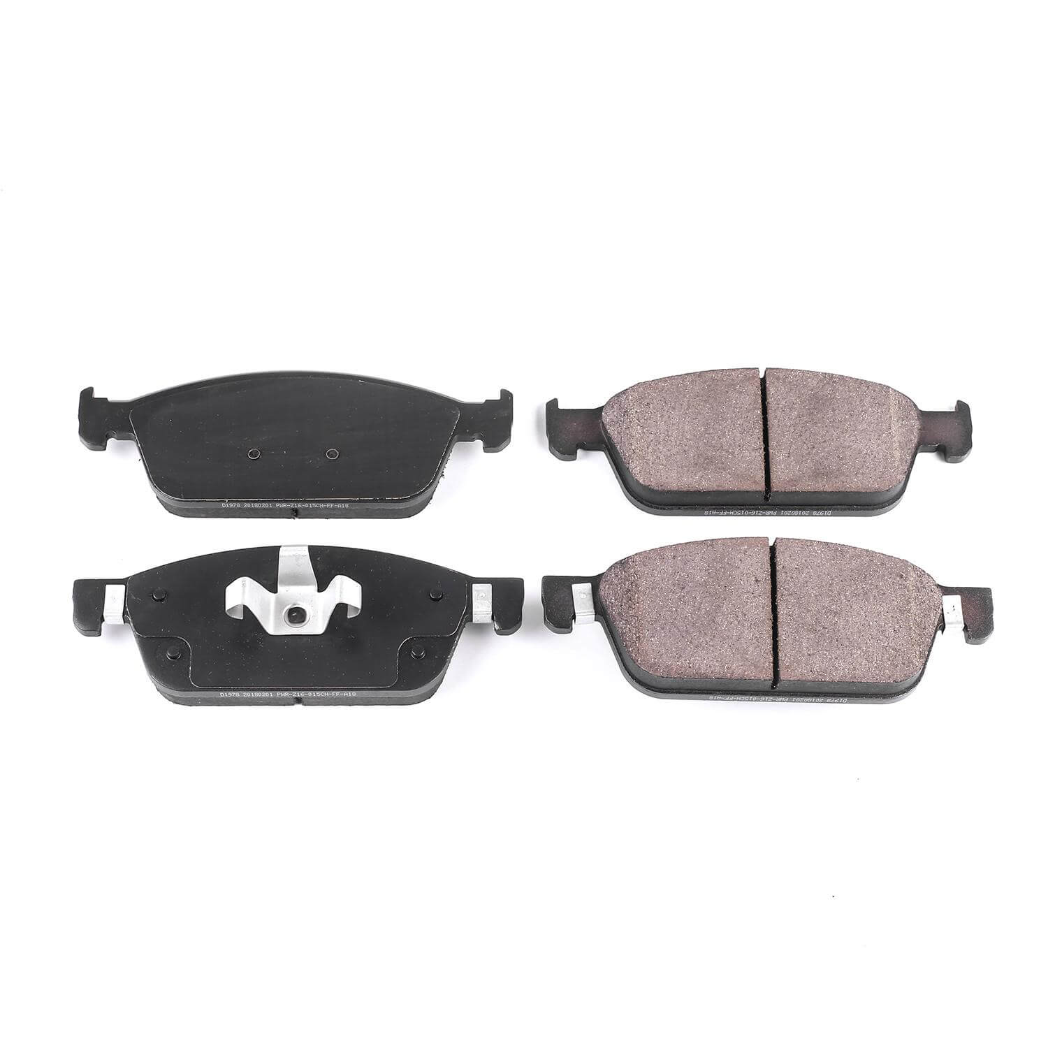 Power Stop 16-1978 Z16 Evolution Ceramic Front Brake Pads for 2017 Ford Escape SE, Titanium All Wheel Drive product image