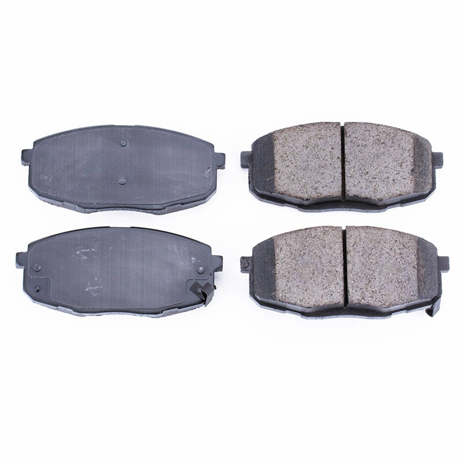 Power Stop 16-2035 Z16 Evolution Ceramic Front Brake Pads for 2018-2022 Hyundai Kona SE, SEL Front Wheel Drive product image