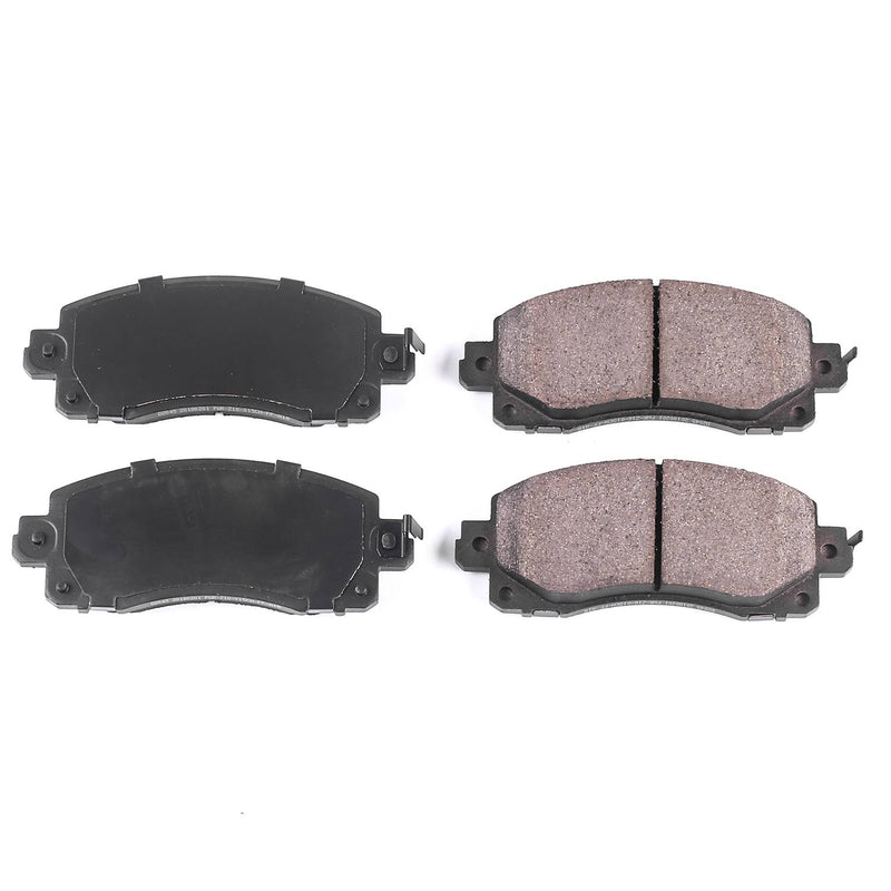 Power Stop 16-2045 Z16 Evolution Ceramic Clean Ride Scorched Front Brake Pads for 2018 Subaru Crosstrek Base, Limited, Premium product image