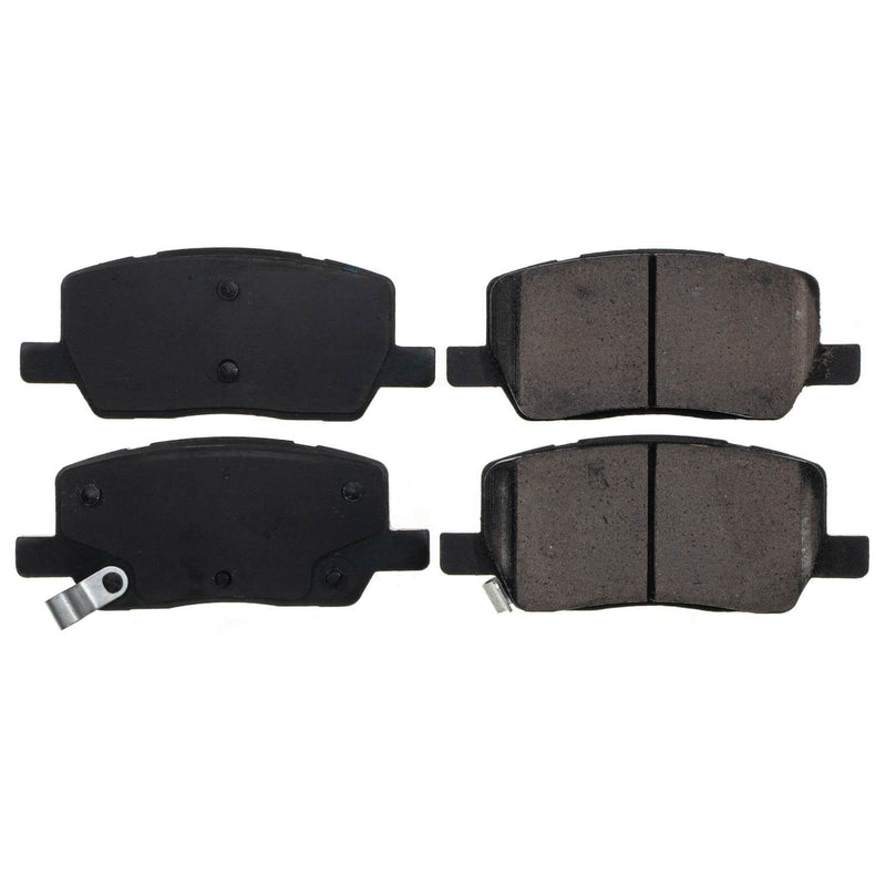Power Stop 16-2164 Z16 Evolution Clean Ride Premium Ceramic Rear Brake Pads for 2017 Tesla Model S 60, 60D, 75, 75D, 90D, P100D product image