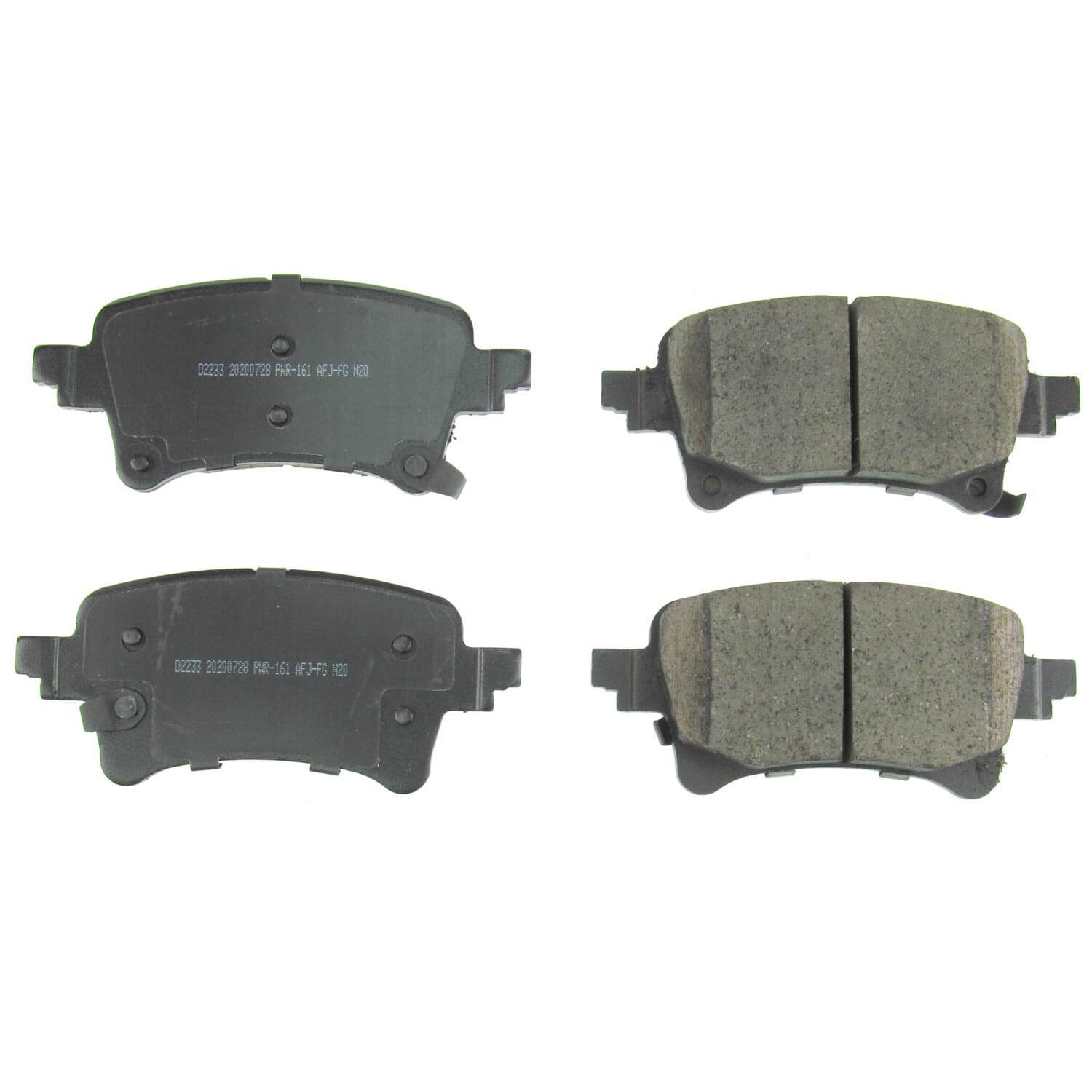 Power Stop 16-2233 Z16 Evolution Ceramic Rear Break Pads for 2020 Jeep Gladiator Altitude, Launch Edition, Mojave, Overland, Rubicon, Sport, Sport S product image