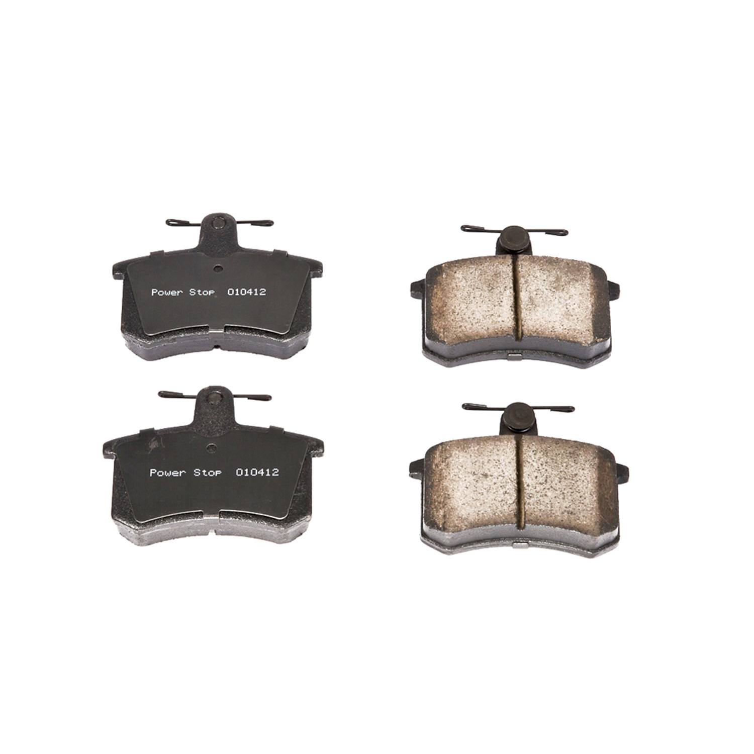 Power Stop 16-228 Z16 Evolution Ceramic Clean Ride Scorched Brake Pads (Rear) for 1989 Audi 100 Base, E product image