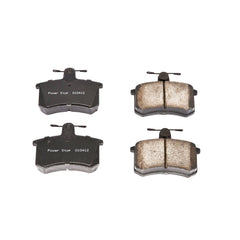 Power Stop 16-228 Z16 Evolution Ceramic Clean Ride Scorched Brake Pads (Rear) for 1989 Audi 100 Base, E product image