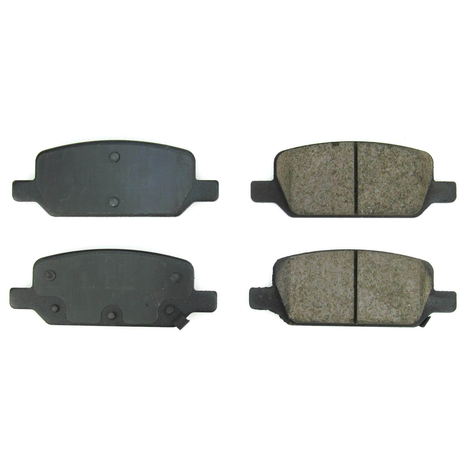 Power Stop 16-2283 Z16 Evolution Clean Ride Premium Ceramic Rear Brake Pads for 2017 Tesla Model 3 Base, Long Range product image