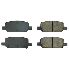 Power Stop 16-2283 Z16 Evolution Clean Ride Premium Ceramic Rear Brake Pads for 2017 Tesla Model 3 Base, Long Range product image