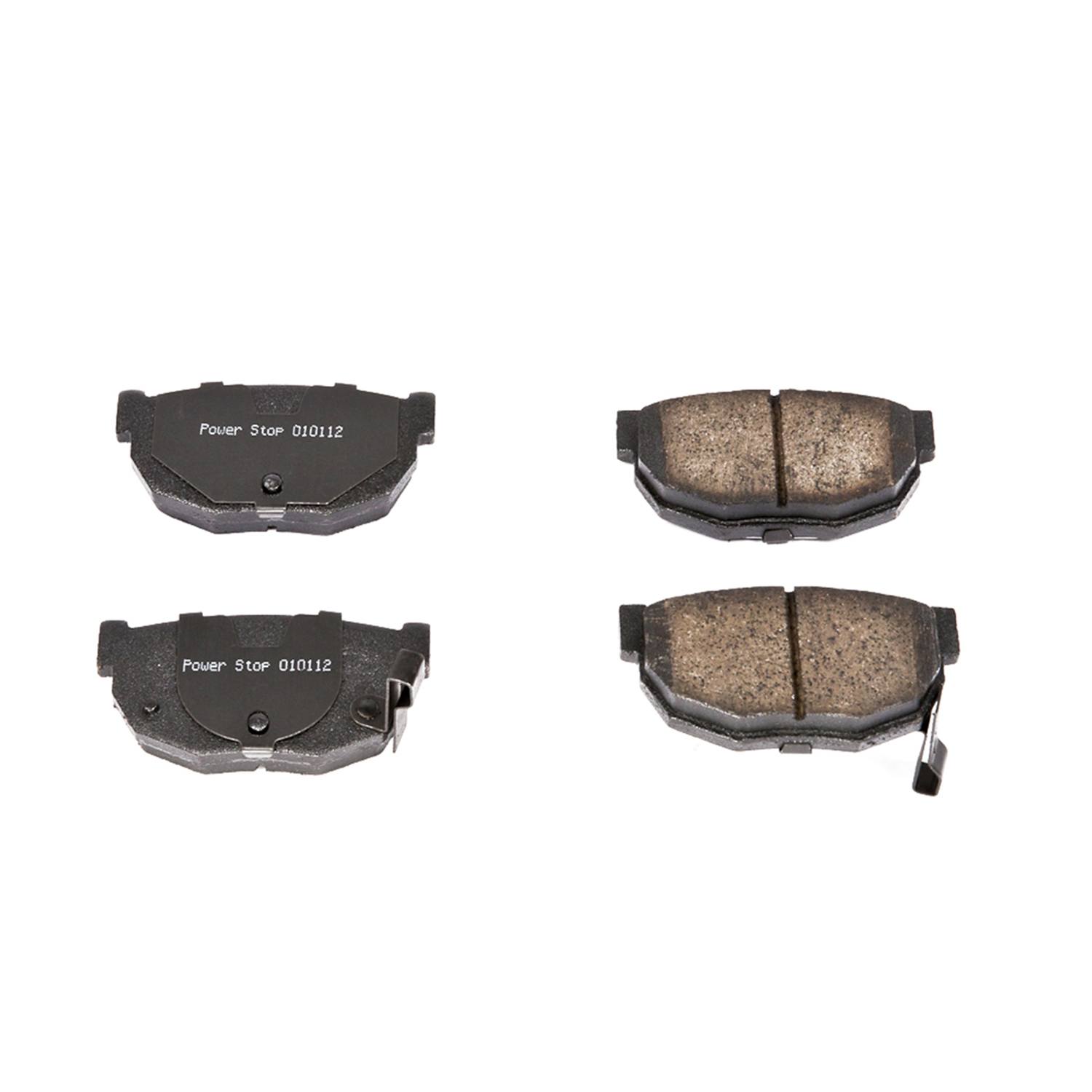 Power Stop 16-230 Z16 Evolution Ceramic Clean Ride Scorched Brake Pads (Rear) for 1986 Nissan 200Sx Base, Turbo, Xe product image