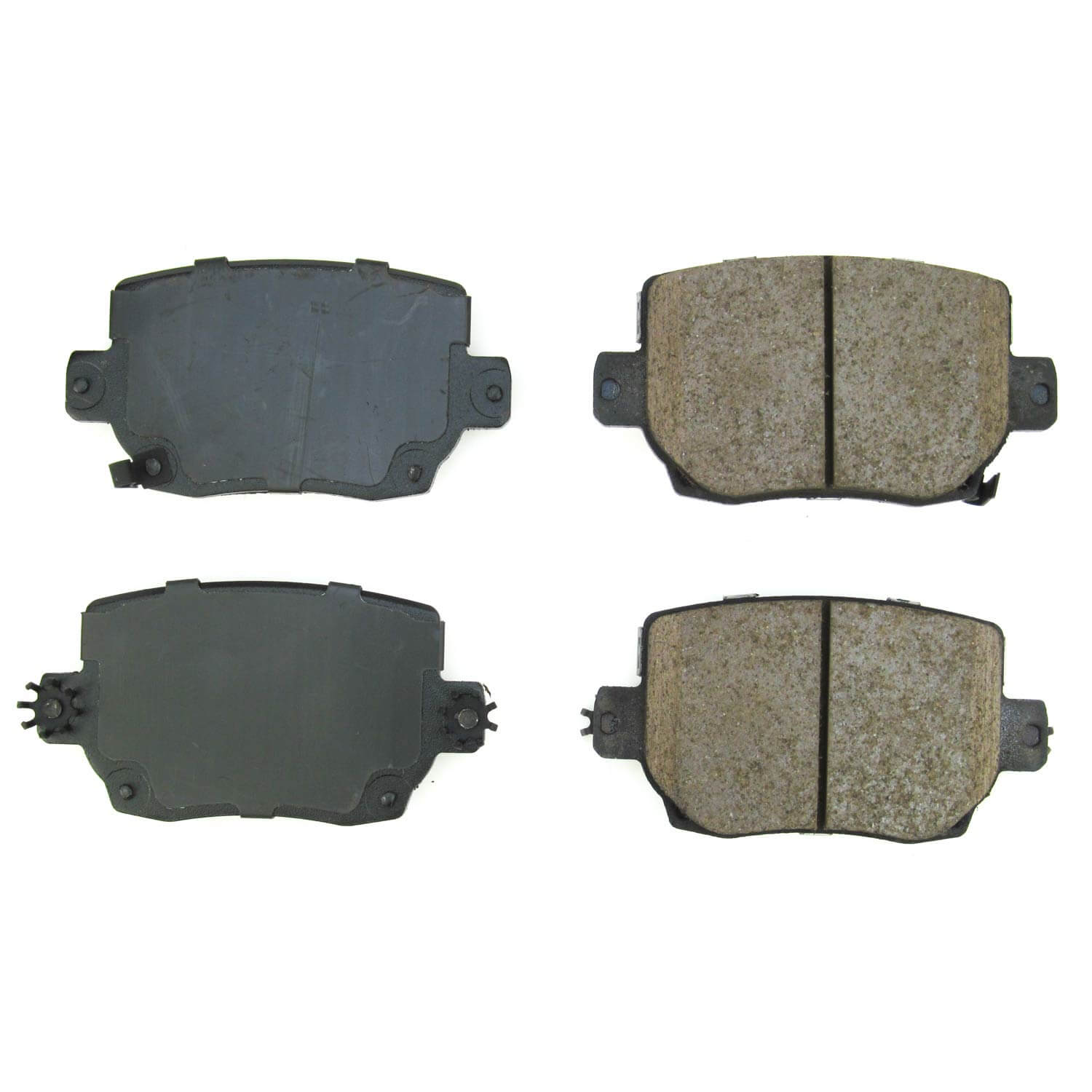 Power Stop 16-2387 Z16 Evolution Clean Ride Premium Ceramic Rear Brake Pads for 2018-2021 Tesla Model 3 Performance product image