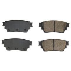 Power Stop 16-2391 Z16 Evolution Clean Ride Premium Ceramic Rear Brake Pads for 2022 Infiniti QX60 Autograph, Luxe, Pure, Sensory product image