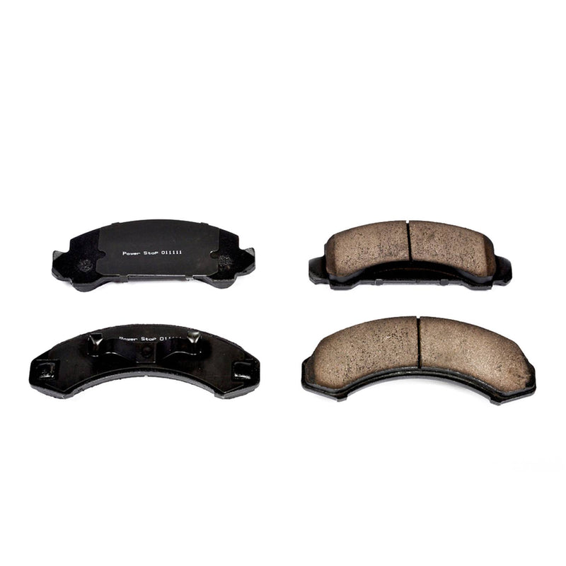 Power Stop 16-249 Z16 Evolution Ceramic Clean Ride Scorched Brake Pads (Front) for 1987 Ford Aerostar Base, XL, XLT product image