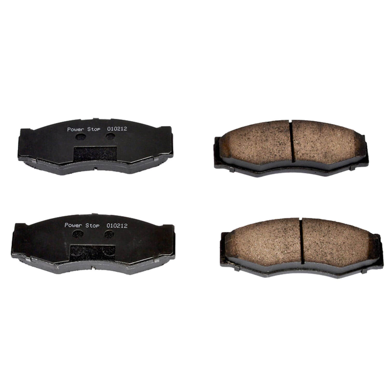 Power Stop 16-265 Z16 Evolution Ceramic Clean Ride Scorched Brake Pads (Front) for 1984-1986 Nissan 720 product image