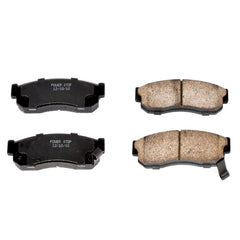 Power Stop 16-275 Z16 Evolution Ceramic Clean Ride Scorched Brake Pads (Front) for 1983 Nissan Pulsar product image