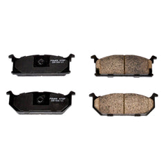 Power Stop 16-296 Z16 Evolution Ceramic Clean Ride Scorched Brake Pads (Front) for 1985 Chevrolet Sprint Base product image