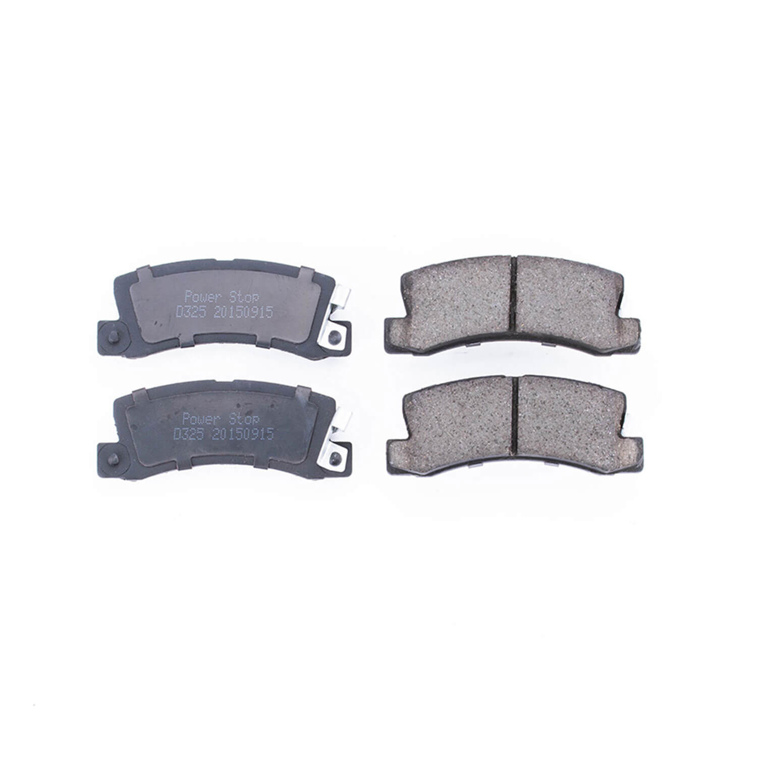 Power Stop 16-325 Z16 Evolution Ceramic Clean Ride Scorched Brake Pads (Rear) for 1990-1992 Geo Prizm Gsi product image