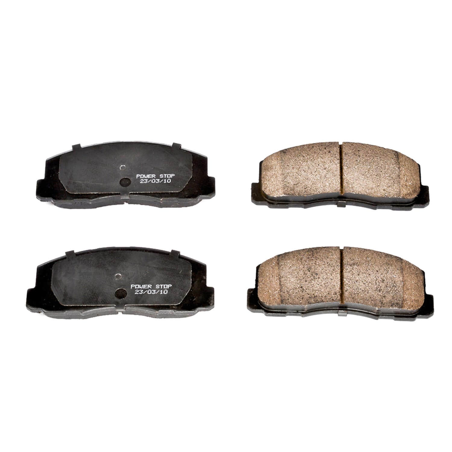 Power Stop 16-328 Z16 Evolution Ceramic Clean Ride Scorched Brake Pads (Front) for 1990 Eagle Talon product image