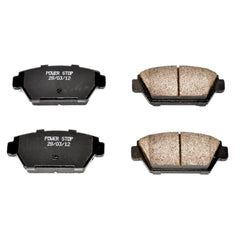 Power Stop 16-329 Z16 Evolution Ceramic Clean Ride Scorched Brake Pads (Rear) for 1990-1992 Eagle Talon Base, Tsi product image
