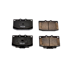 Power Stop 16-331 Z16 Evolution Ceramic Clean Ride Scorched Brake Pads (Front) for 1986 Mazda RX-7 Base, Gxl, Turbo product image