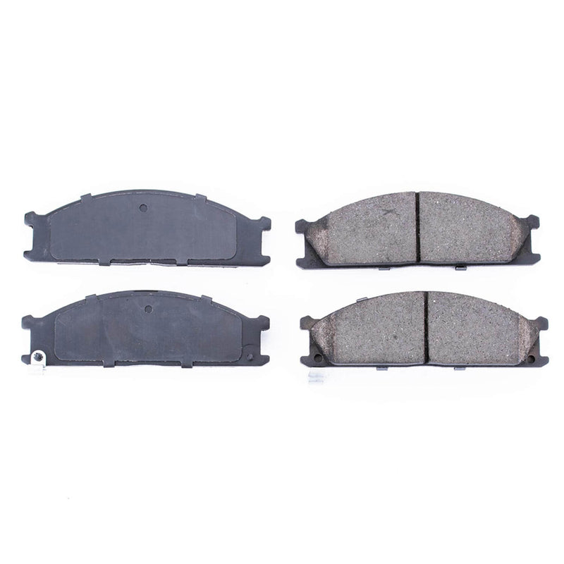Power Stop 16-333 Z16 Evolution Ceramic Clean Ride Scorched Brake Pads (Front) for 1986-1989 Nissan D21 E, SE, Xe 4 Wheel Drive, Rear Wheel Drive product image