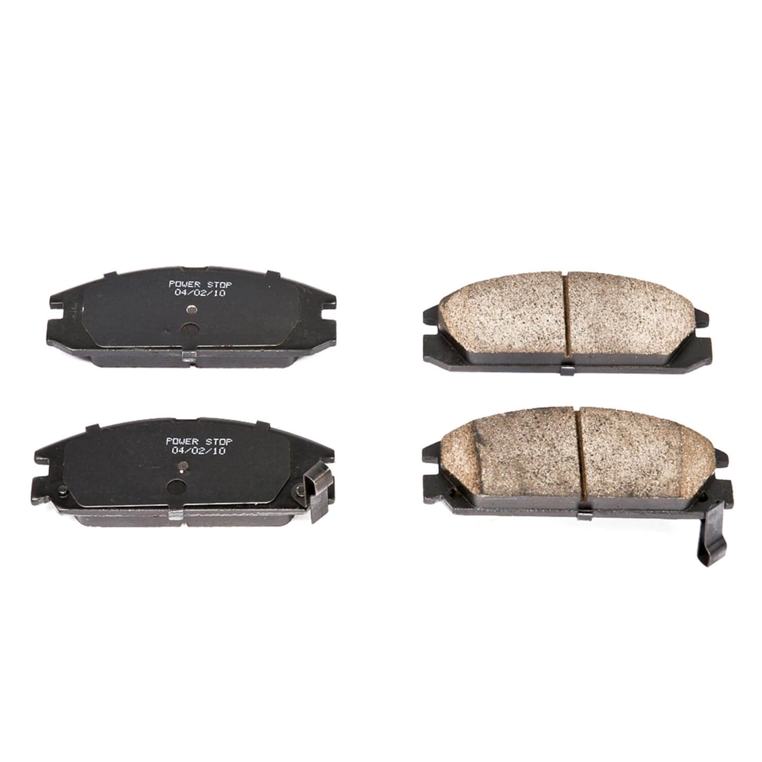 Power Stop 16-334 Z16 Evolution Ceramic Clean Ride Scorched Brake Pads (Front) for 1986 Acura Integra LS, RS product image