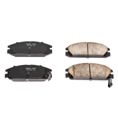 Power Stop 16-334 Z16 Evolution Ceramic Clean Ride Scorched Brake Pads (Front) for 1986 Acura Integra LS, RS product image