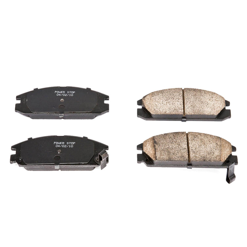 Power Stop 16-334 Z16 Evolution Ceramic Clean Ride Scorched Brake Pads (Front) for 1986 Acura Integra LS, RS product image