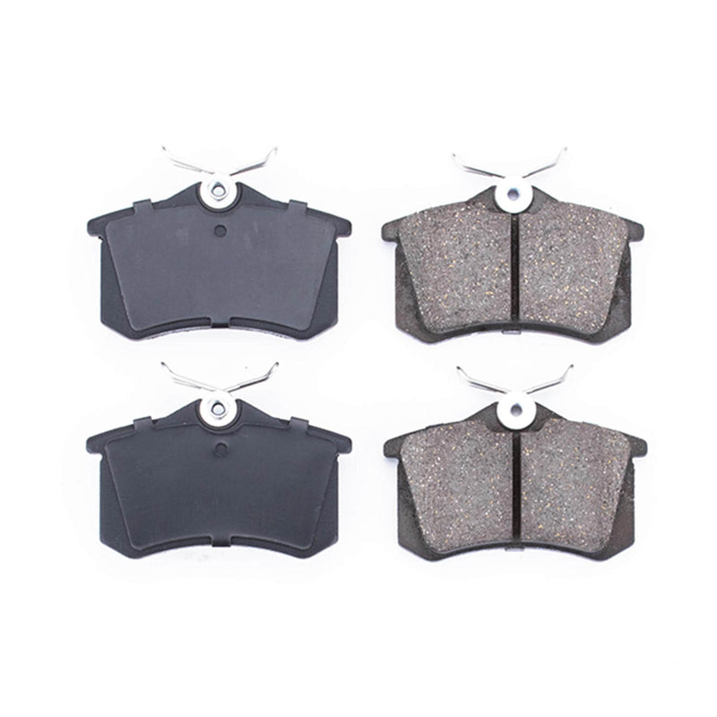 Power Stop 16-340 Z16 Evolution Ceramic Clean Ride Scorched Brake Pads (Rear) for 2010-2013 Audi A3 TDI product image