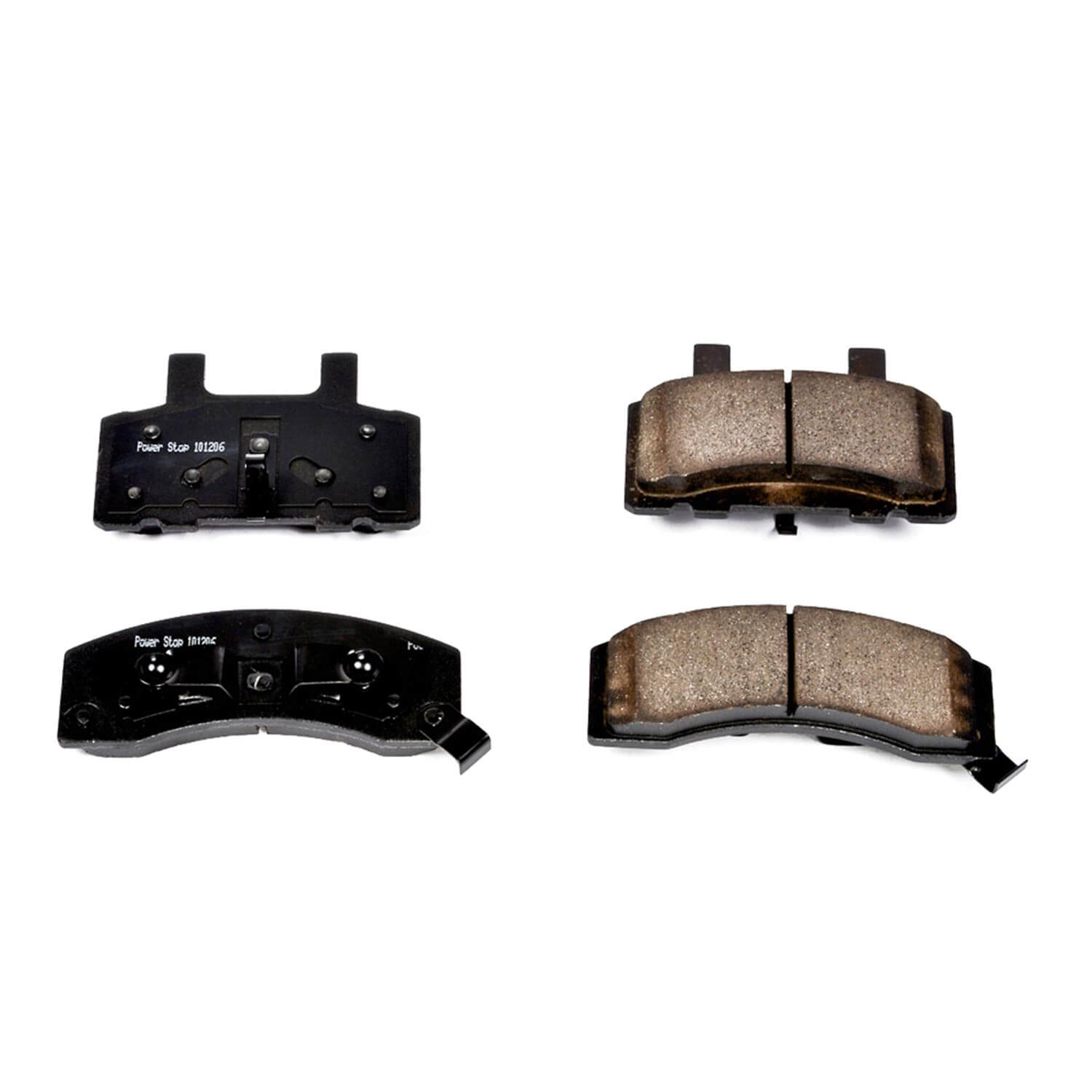 Power Stop 16-370 Z16 Evolution Ceramic Clean Ride Scorched Brake Pads (Front) for 1994 Chevrolet C1500 Suburban Base, Silverado product image