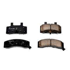 Power Stop 16-370 Z16 Evolution Ceramic Clean Ride Scorched Brake Pads (Front) for 1994 Chevrolet C1500 Suburban Base, Silverado product image