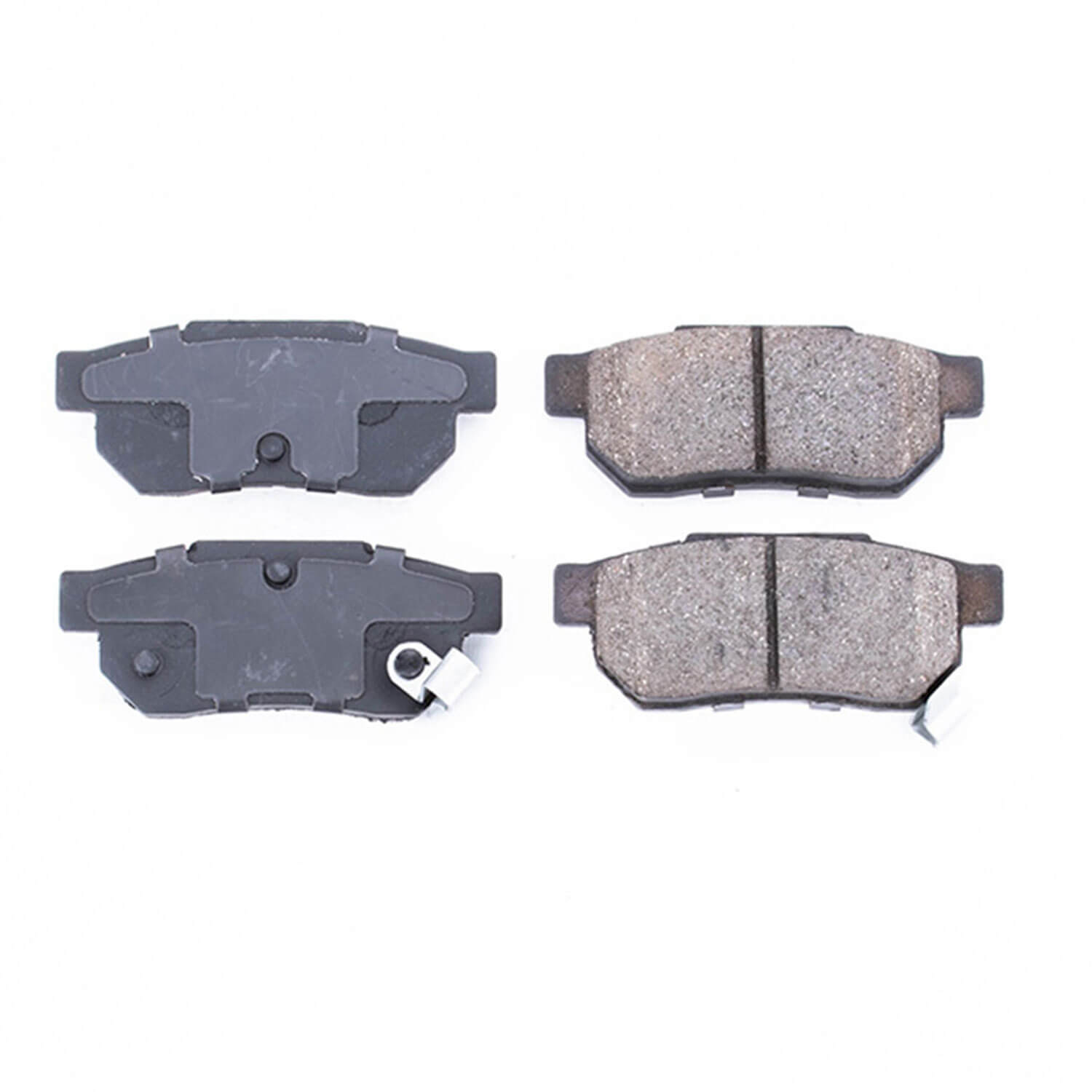 Power Stop 16-374 Z16 Evolution Ceramic Clean Ride Scorched Brake Pads (Rear) for 1986 Acura Integra LS, RS product image