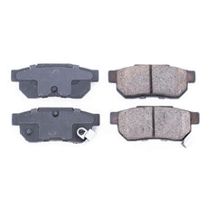 Power Stop 16-374 Z16 Evolution Ceramic Clean Ride Scorched Brake Pads (Rear) for 1986 Acura Integra LS, RS product image